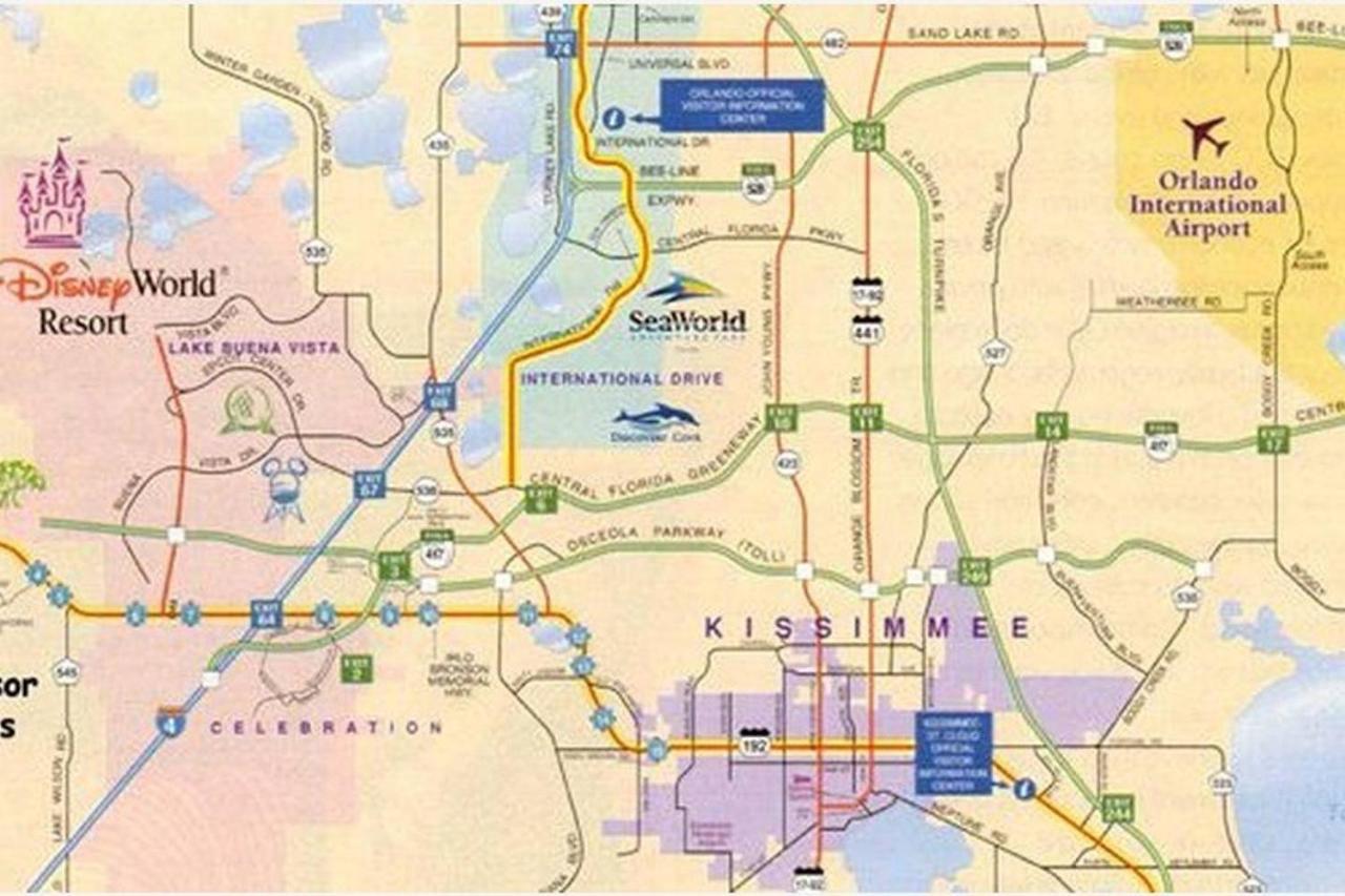 3 Bedroom Resort Style Condo, 3 Miles To Disney! Kissimmee Extérieur photo